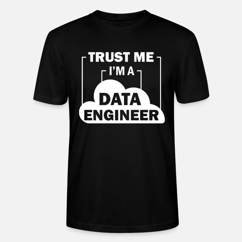 Data Engineer Data Science - Stanley/Stella Unisex Bio-T-Shirt CRAFTER - Schwarz