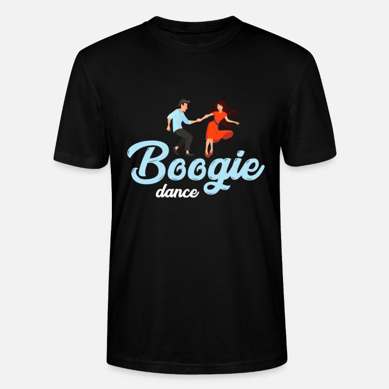 Boogie Woogie Dance - Stanley/Stella Unisex Bio-T-Shirt CRAFTER - Schwarz