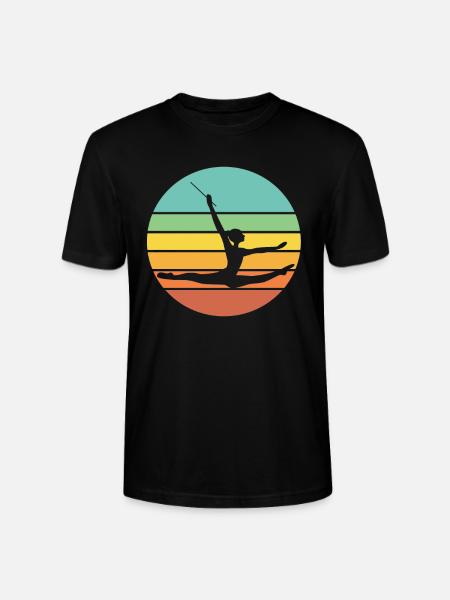 do gymnastics - Stanley/Stella CRAFTER Unisex Organic T-Shirt - black