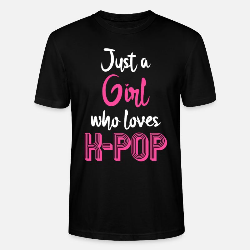 K-Pop - Stanley/Stella Unisex Bio-T-Shirt CRAFTER - Schwarz