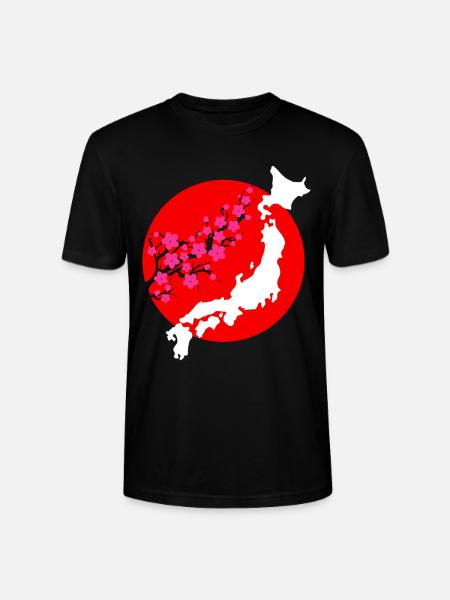 Japan - Stanley/Stella CRAFTER Unisex Organic T-Shirt - black
