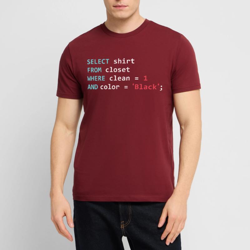 Programmer Database Funny SQL Query Stanley/Stella CRAFTER Unisex Organic T-Shirt