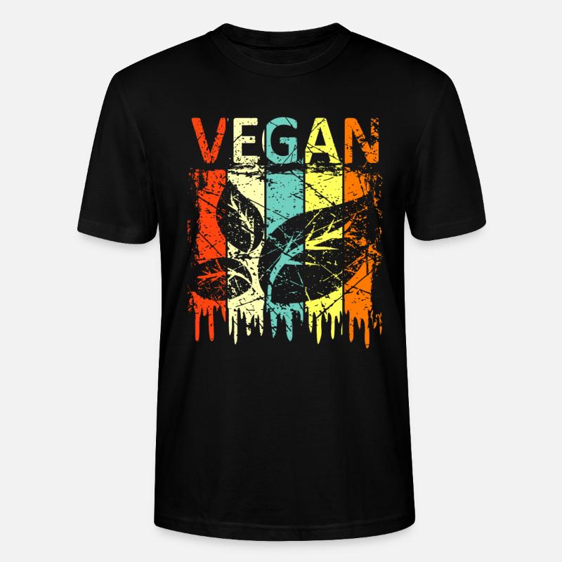 Vegan - Stanley/Stella Unisex Bio-T-Shirt CRAFTER - Schwarz