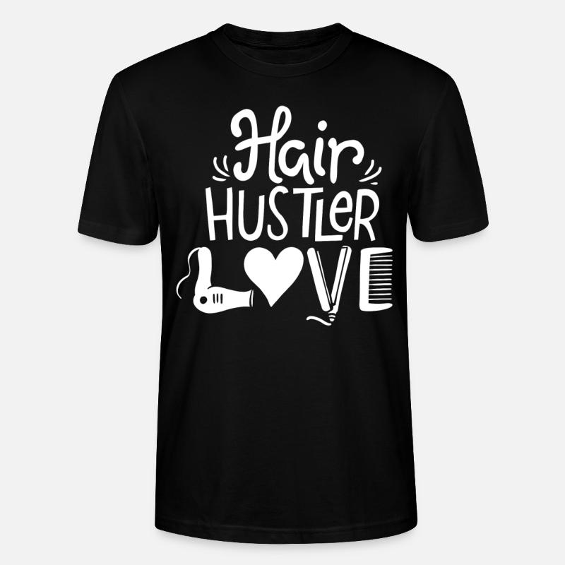 Coiffeur Coiffeur Coiffeur - T-shirt bio CRAFTER Stanley Stella Unisexe - noir