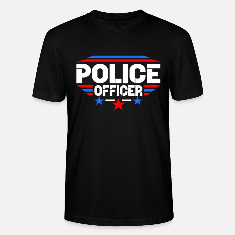 Polizei - Stanley/Stella Unisex Bio-T-Shirt CRAFTER - Schwarz