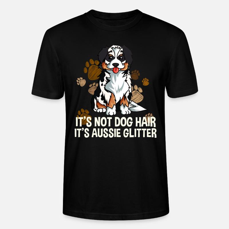 Australian Shepherd Geschenk Lustig - Stanley/Stella Unisex Bio-T-Shirt CRAFTER - Schwarz