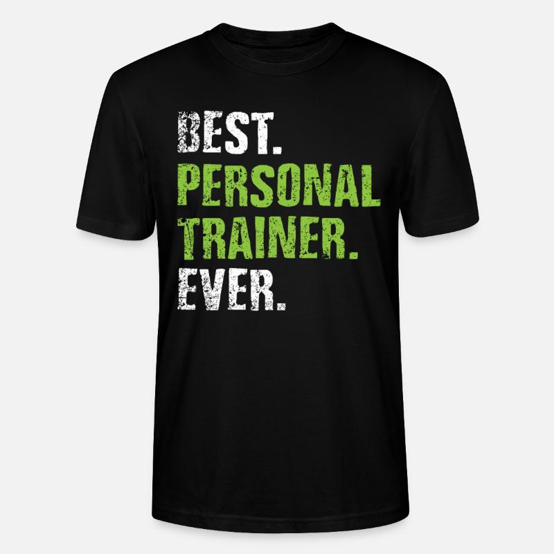Personal Trainer - Stanley/Stella Unisex Bio-T-Shirt CRAFTER - Schwarz