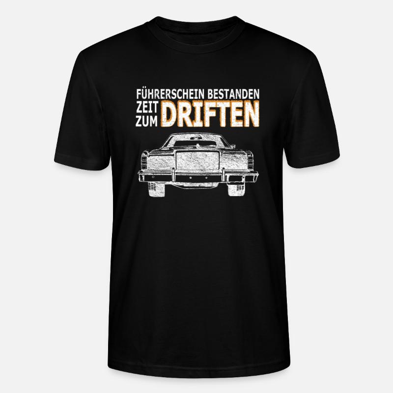 Führerschein - Stanley/Stella Unisex Bio-T-Shirt CRAFTER - Schwarz