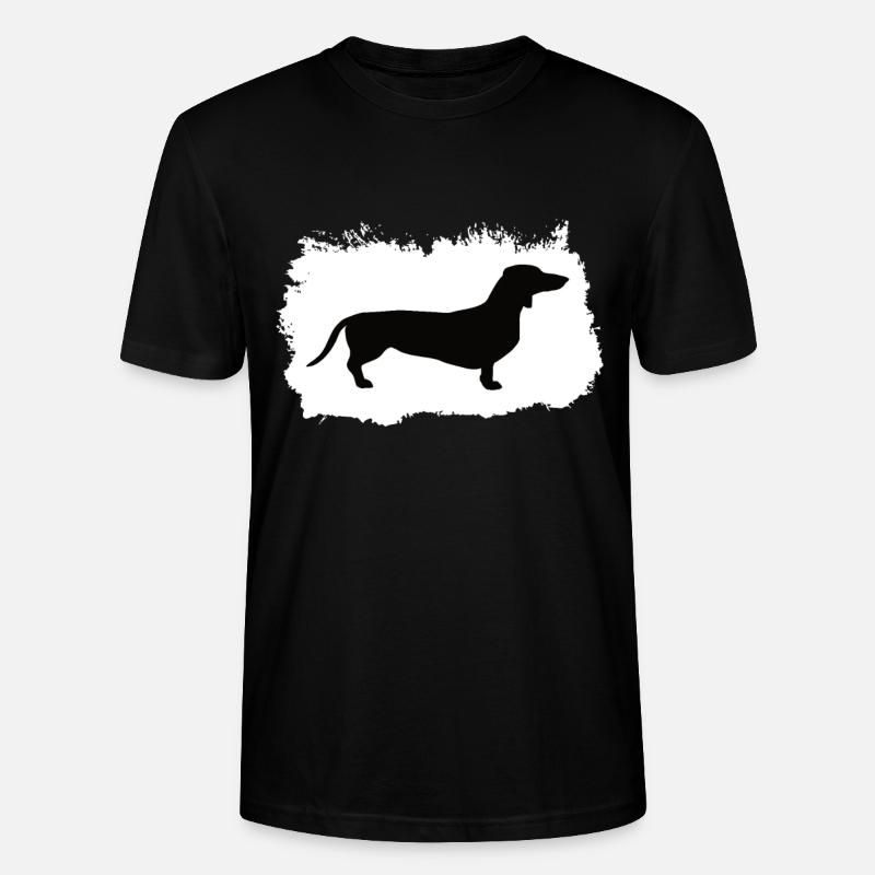 Dackel - Stanley/Stella Unisex Bio-T-Shirt CRAFTER - Schwarz