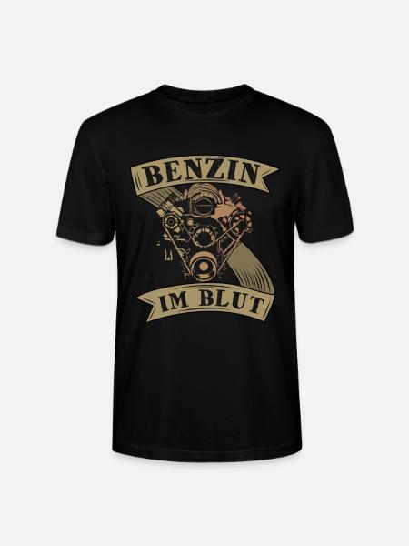 De l'essence dans le sang - T-shirt bio CRAFTER Stanley Stella Unisexe - noir