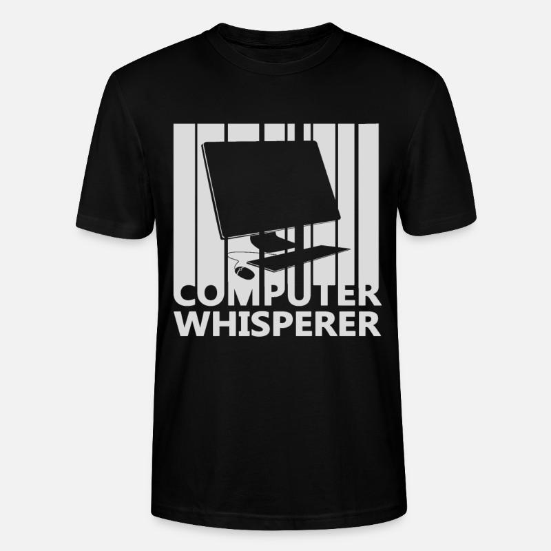 Computer Nerd - Stanley/Stella Unisex Bio-T-Shirt CRAFTER - Schwarz