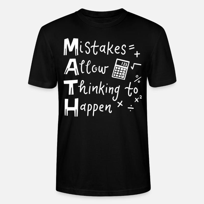 Mathelehrer - Stanley/Stella Unisex Bio-T-Shirt CRAFTER - Schwarz