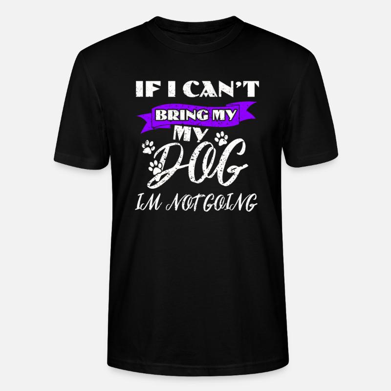 les amateurs de chiens - T-shirt bio CRAFTER Stanley Stella Unisexe - noir