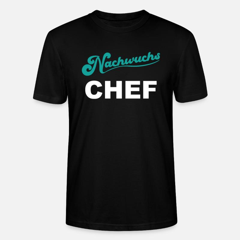 Nachwuchs Chef - Stanley/Stella Unisex Bio-T-Shirt CRAFTER - Schwarz