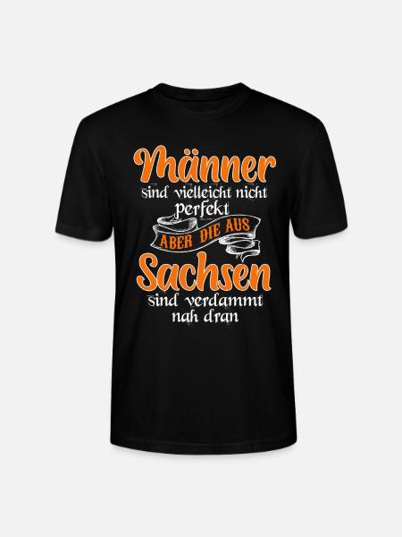 Sachsen Dresden Ostalgie Geschenk - Stanley/Stella Unisex Bio-T-Shirt CRAFTER - Schwarz