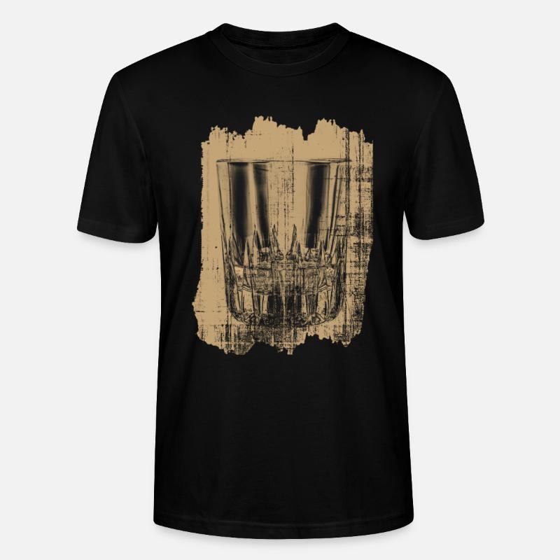 Whiskey - Stanley/Stella Unisex Bio-T-Shirt CRAFTER - Schwarz