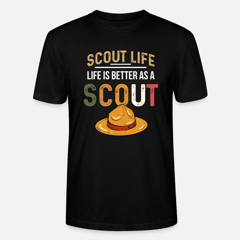 scout - T-shirt bio CRAFTER Stanley Stella Unisexe - noir