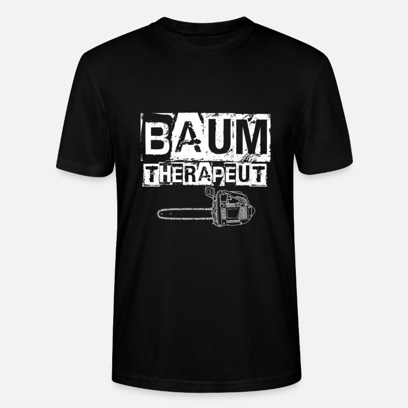 Problem Baum Therapeut - Stanley/Stella Unisex Bio-T-Shirt CRAFTER - Schwarz