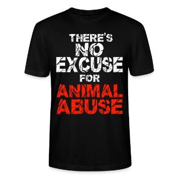 Tierversuche Tierquälerei Versuchslabor Abschaffen - Stanley/Stella Unisex Bio-T-Shirt CRAFTER - Schwarz - Vorne - Alina (178cm) & Michal (187cm)