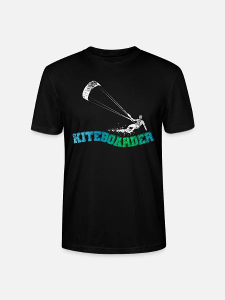 Planche de kitesurf Kitesurf - T-shirt bio CRAFTER Stanley Stella Unisexe - noir