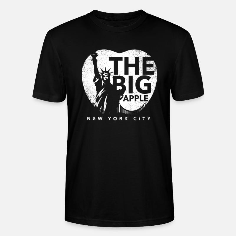 New York - Stanley/Stella Unisex Bio-T-Shirt CRAFTER - Schwarz