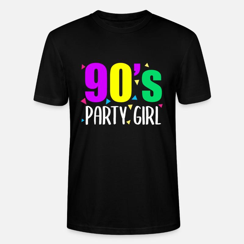 90s 80s 90s 80s - T-shirt bio CRAFTER Stanley Stella Unisexe - noir