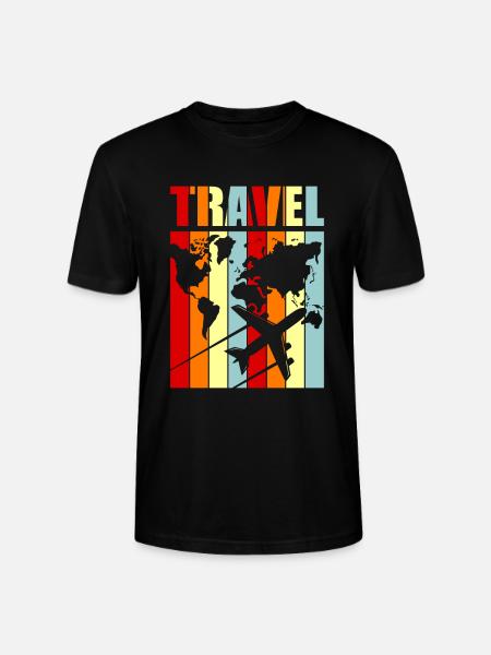 Reise - Stanley/Stella Unisex Bio-T-Shirt CRAFTER - Schwarz