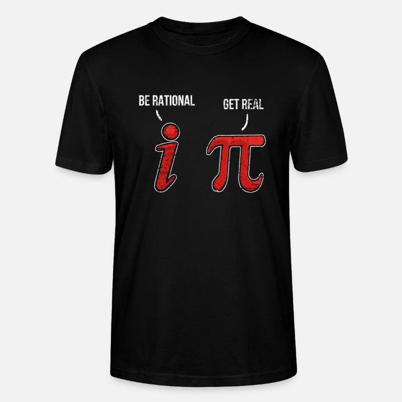 maths Pi Day - T-shirt bio CRAFTER Stanley Stella Unisexe - noir