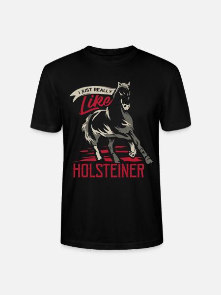 Holstein horse - Stanley/Stella CRAFTER Unisex Organic T-Shirt - black