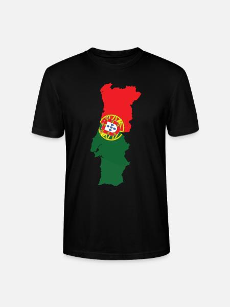 Portugal - Stanley/Stella CRAFTER Unisex Organic T-Shirt - black