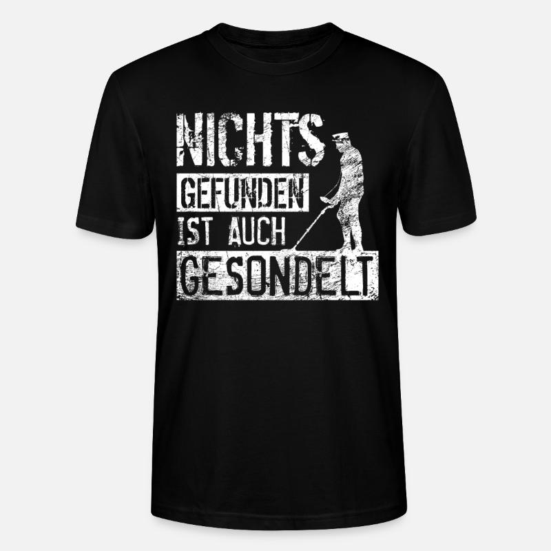 Sondengänger - Stanley/Stella Unisex Bio-T-Shirt CRAFTER - Schwarz