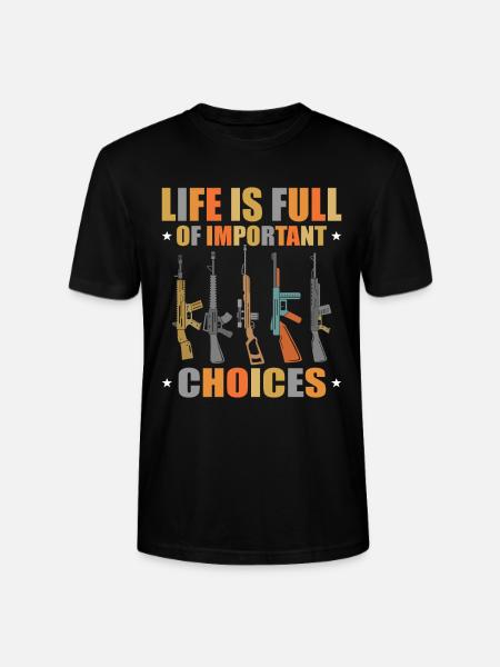 Shooting Target Shooting - Stanley/Stella CRAFTER Unisex Organic T-Shirt - black