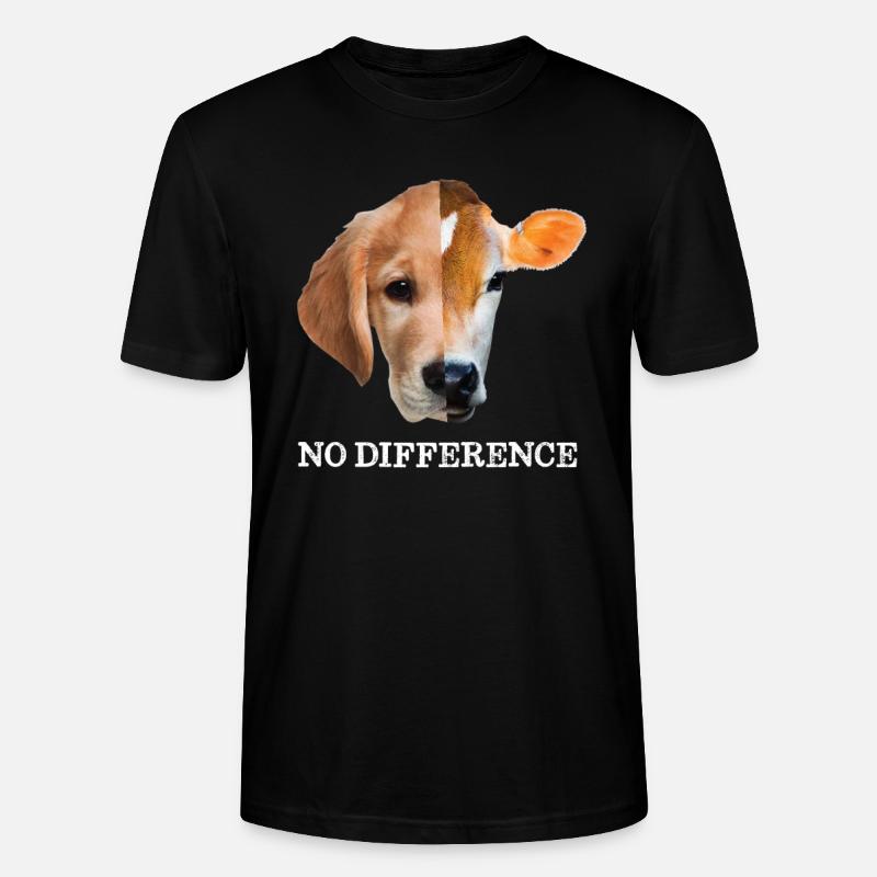 No difference Vegan - Stanley/Stella Unisex Bio-T-Shirt CRAFTER - Schwarz