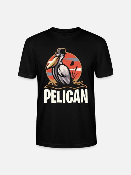 pélican - T-shirt bio CRAFTER Stanley Stella Unisexe - noir