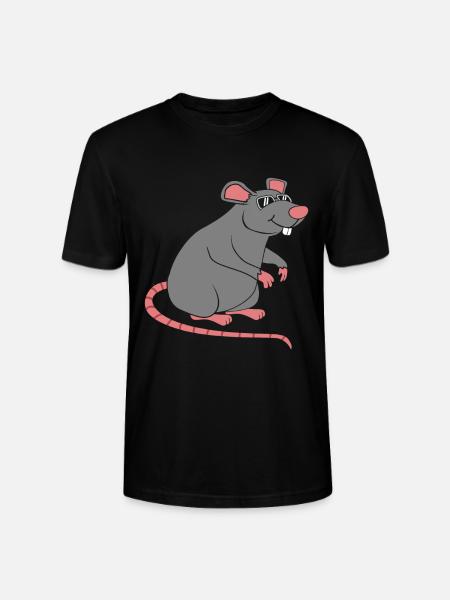 rat - T-shirt bio CRAFTER Stanley Stella Unisexe - noir