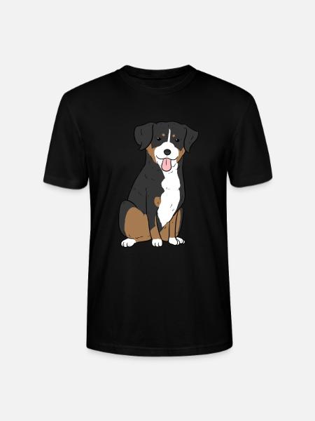 Appenzell Dog - Stanley/Stella Unisex Bio-T-Shirt CRAFTER - Schwarz