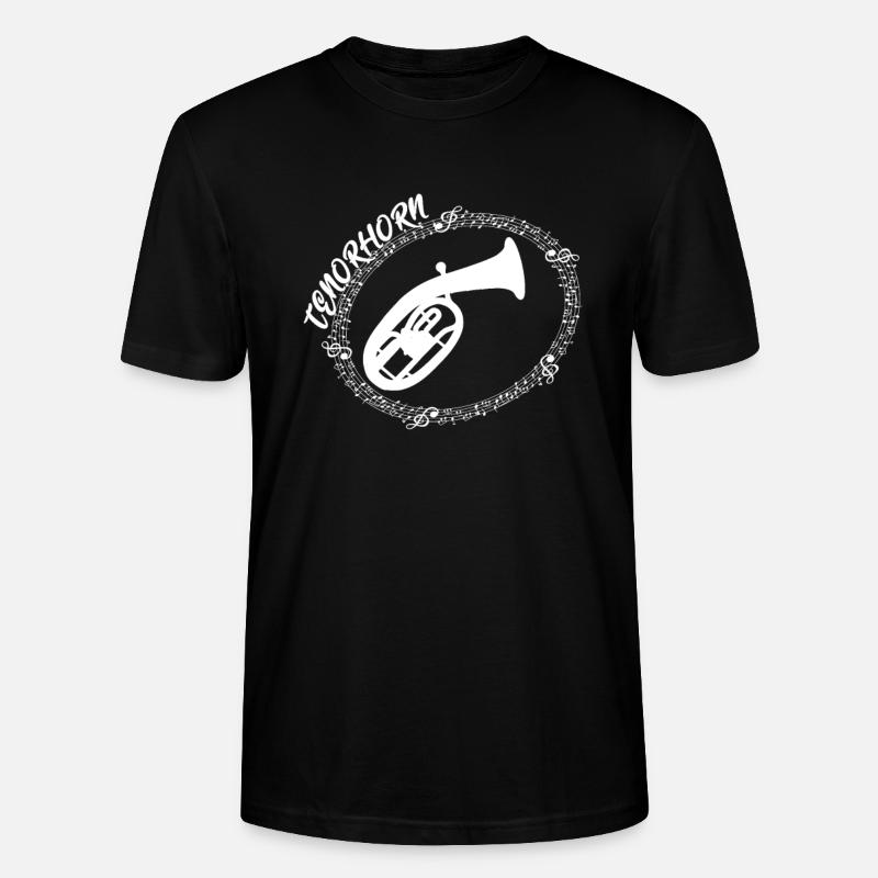 Tenorhorn - Stanley/Stella Unisex Bio-T-Shirt CRAFTER - Schwarz