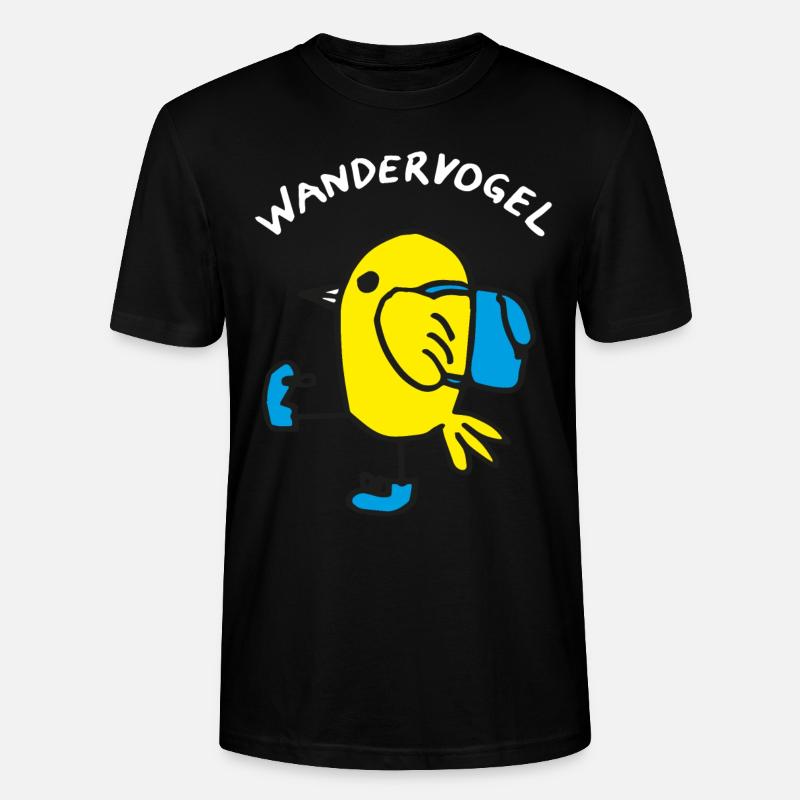 WANDERVOGEL, Wandern - Stanley/Stella Unisex Bio-T-Shirt CRAFTER - Schwarz