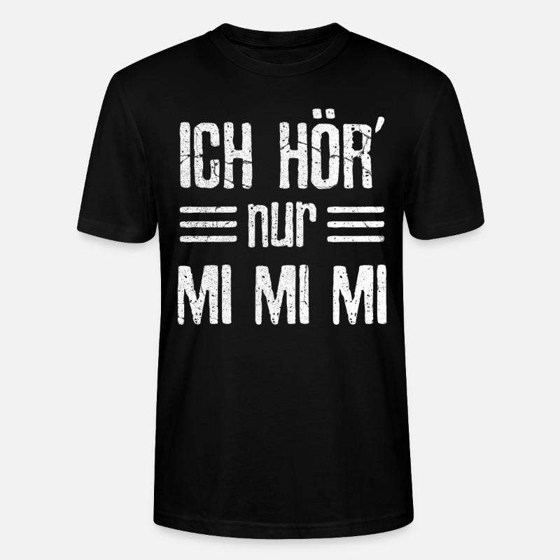 Mimi - Stanley/Stella Unisex Bio-T-Shirt CRAFTER - Schwarz