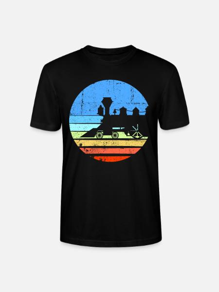 Zug Eisenbahn Eisenbahner trains drivers - Stanley/Stella CRAFTER Unisex Organic T-Shirt - black