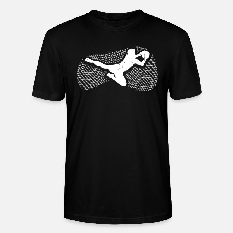 Torwart - Stanley/Stella Unisex Bio-T-Shirt CRAFTER - Schwarz