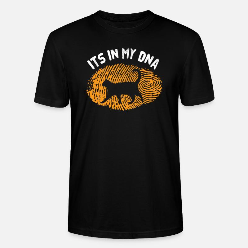 chat - T-shirt bio CRAFTER Stanley Stella Unisexe - noir