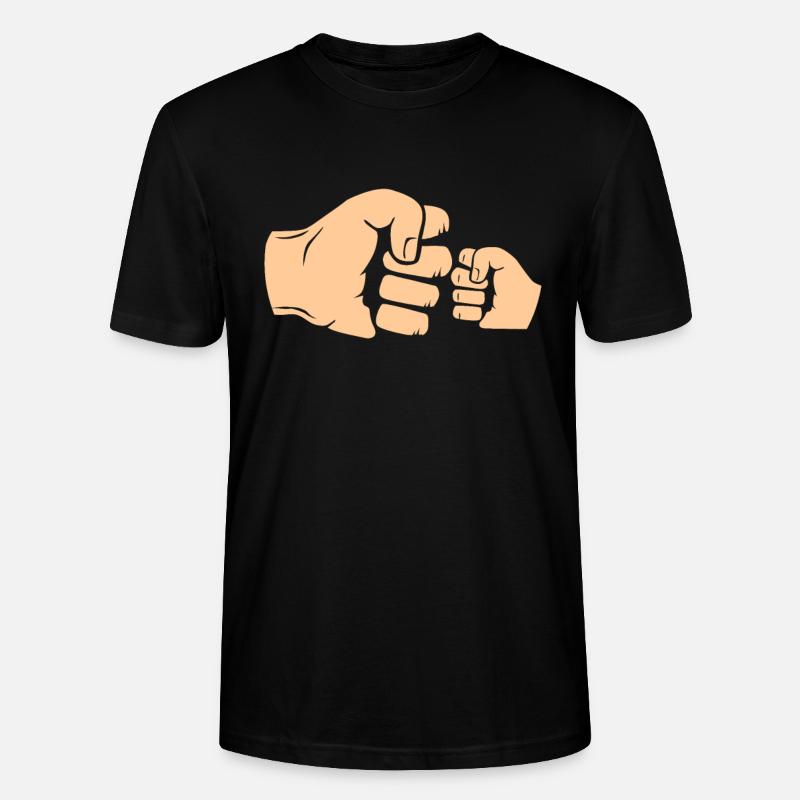 Fist check - Stanley/Stella Unisex Bio-T-Shirt CRAFTER - Schwarz