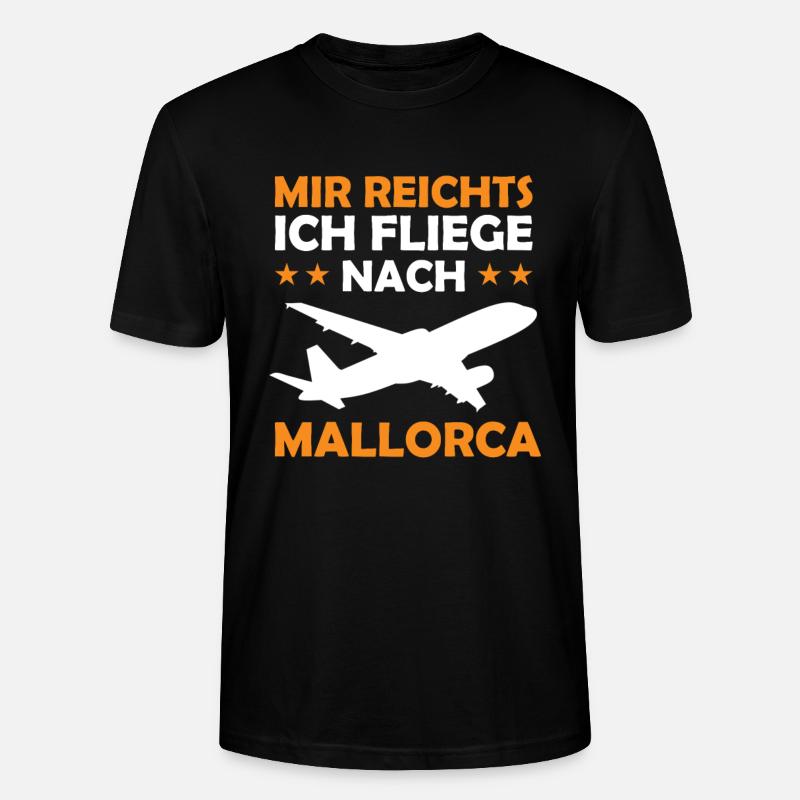 Mallorca Urlaub - Stanley/Stella Unisex Bio-T-Shirt CRAFTER - Schwarz