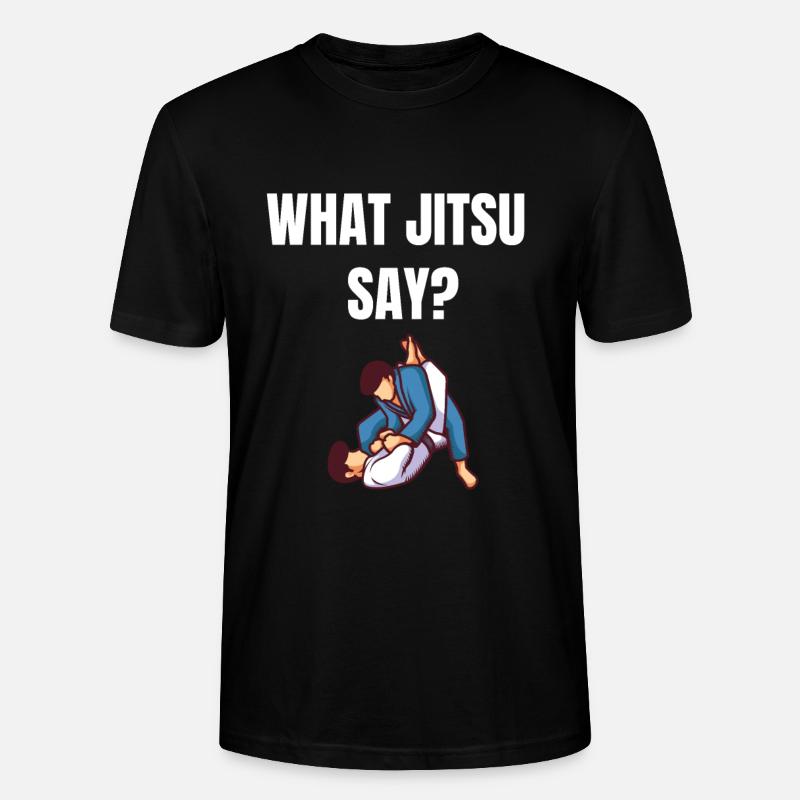 Cadeau de Jiu Jitsu - T-shirt bio CRAFTER Stanley Stella Unisexe - noir