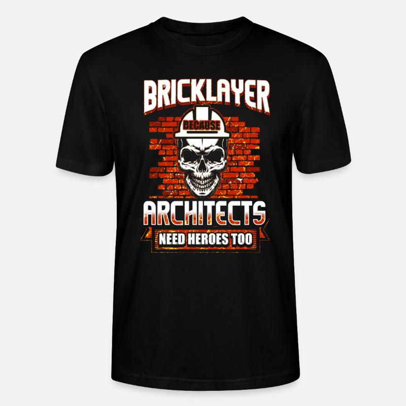 Maurer Bricklayer - Stanley/Stella Unisex Bio-T-Shirt CRAFTER - Schwarz