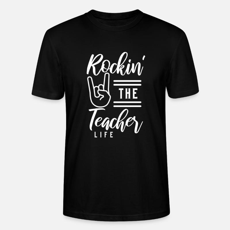 Lehrer Lehrerin - Stanley/Stella Unisex Bio-T-Shirt CRAFTER - Schwarz