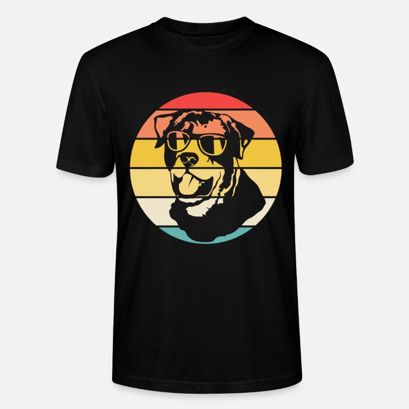 Meilleur Rottweiler - T-shirt bio CRAFTER Stanley Stella Unisexe - noir
