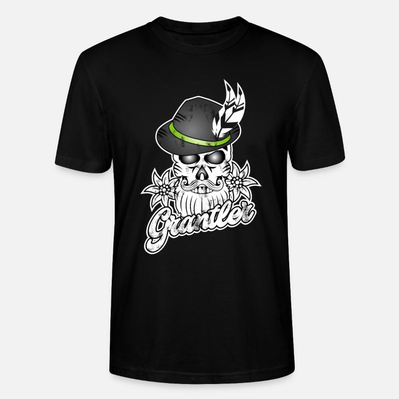 Don Grantler Messieurs du dialecte de Bavière - T-shirt bio CRAFTER Stanley Stella Unisexe - noir