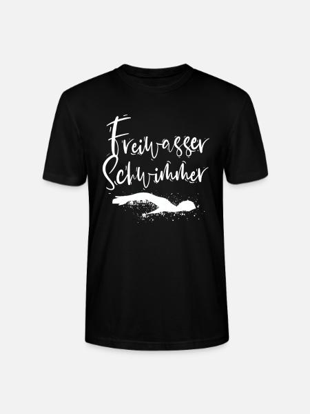 Schwimmen - Stanley/Stella Unisex Bio-T-Shirt CRAFTER - Schwarz